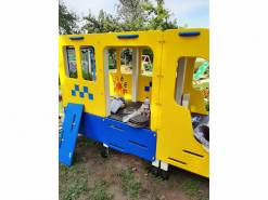 Монтаж детского оборудования МБДОУ № 13 Ефремов