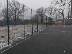 Установка ограждения для спортивной площадки Долматово