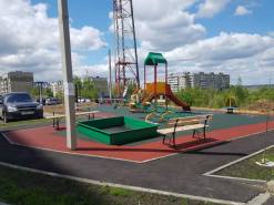 Монтаж бесшовного резинового покрытия в городе Орле