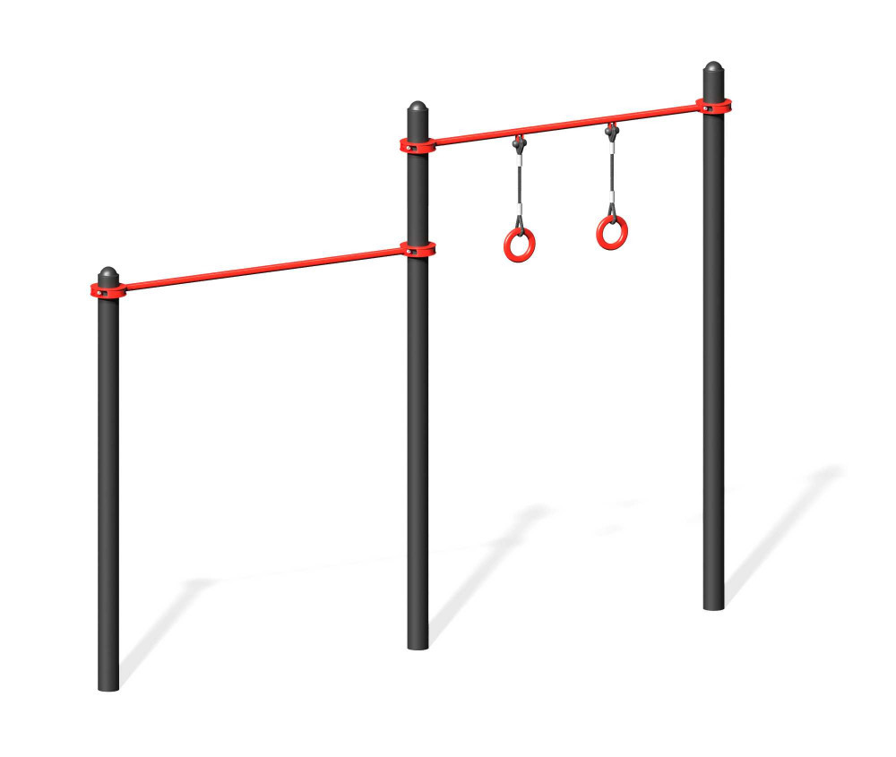 Воркаут-комплекс "Турник и кольца"